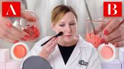 Makeup Expert Guesses Cheap vs Expensive Blush