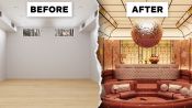 3 Interior Designers Transform The Same Basement Rec Room