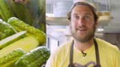 Brad Makes Crunchy, Half-Sour Pickles