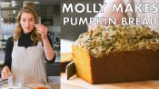 Molly Makes Pumpkin Bread with Maple Butter