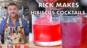Rick Makes a Hibiscus Cocktail