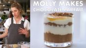 Molly Makes Dark Chocolate Chia Parfait