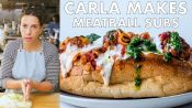 Carla Makes Meatball Subs