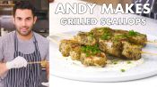 Andy Makes Grilled Scallops