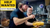 Working A Shift At Chicago's #1 Italian Beef Sandwich Shop