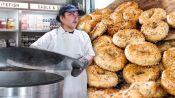 A Day Making 5,000 Bagels at One of NYC’s Oldest Bagel Shops
