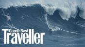 Portugal's dramatic surf break