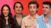 Hugo Arbués, Natalia Azahara, Guillermo Lasheras, Emilia Lazo y Eric Masip en 'Lo amas o lo odias'