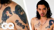 ALIヴォーカル・LEOが体に刻んだタトゥーを紹介 | Tattoo Tour 
