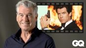 「007」皮爾斯布洛斯南回顧作品，《媽媽咪呀》又唱又跳讓他剉到不行 Pierce Brosnan Breaks Down His Iconic Characters｜明星的經典角色｜GQ Taiwan