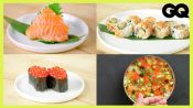 日料職人示範9種在家就能做的鮭魚壽司！ How To Make Every Sushi｜科普長知識｜GQ Taiwan