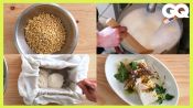 傳統韓式豆腐製作過程！從磨製黃豆、凝固豆漿到製作韓式豆腐料理｜科普長知識｜GQ Taiwan