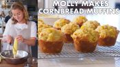 Molly Makes Cornbread Muffins with Honey Butter