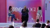 Jody Gerson, Vanessa Anderson, and Elizabeth English at the Teen Vogue Summit