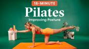 15-Minute Mat Pilates Workout for Improving Posture (No Equipment)
