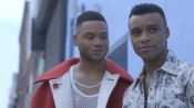 Dyllon Burnside and Ryan Jamaal Swain talk about Black Queer Love on set