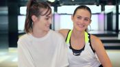 Watch Sisters Laura and Nathalie Love Train for a 15K Race