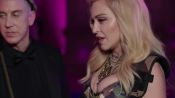 Madonna and Jeremy Scott on Her Army Chic Dress
