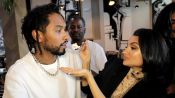 See How Miguel and Nazanin Mandi Prepped for Their Wedding