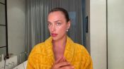 Irina Shayk’s Guide to Fresh Skin, Full Brows, and a Killer Red Lip