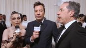 Jimmy Fallon & Jerry Seinfeld Love to People-Watch at the Met