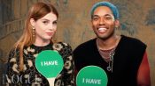 Chevalier Stars Kelvin Harrison Jr & Lucy Boynton Play ‘Never Have I Ever’