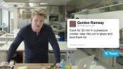 Gordon Ramsay Answers Cooking Questions From Twitter