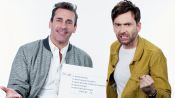 Jon Hamm & David Tennant Answer the Web's Most Searched Questions