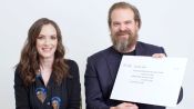 Winona Ryder & David Harbour Answer the Web's Most Searched Questions