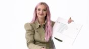 Dove Cameron Answers the Web's Most Searched Questions 
