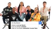 On My Block Cast Answer the Web's Most Searched Questions