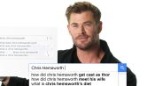 Chris Hemsworth Answers the Web's Most Searched Questions