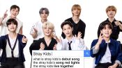 Stray Kids Answer the Web's Most Searched Questions