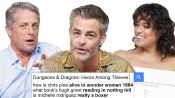 Chris Pine, Hugh Grant & Michelle Rodriguez Answer the Web's Most Searched Questions