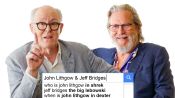 John Lithgow & Jeff Bridges Answer The Web's Most Searched Questions