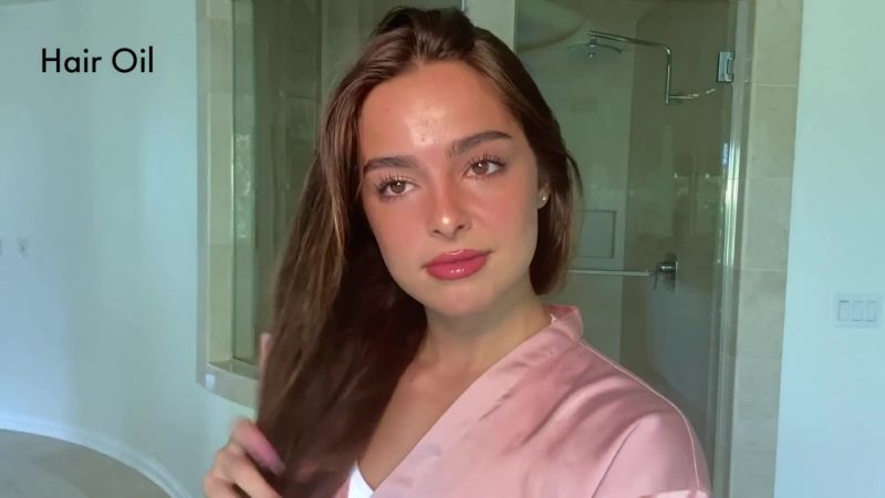 Watch Beauty Secrets Addison Rae on Faux Freckles, TikTok Fame, and Her Go-To Glowy Makeup Look Vogue Video CNE Vogue