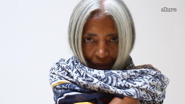 How This 64 Year Old Woman Learned To Love Her Gray Hair Allure