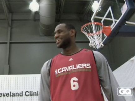 Watch Gq Cover Shoots Lebron Plays Team Gq For His February 09