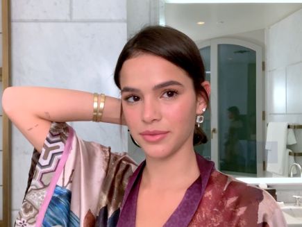 How Bruna Marquezine Fakes A Brazilian Glow In The Dead Of Winter
