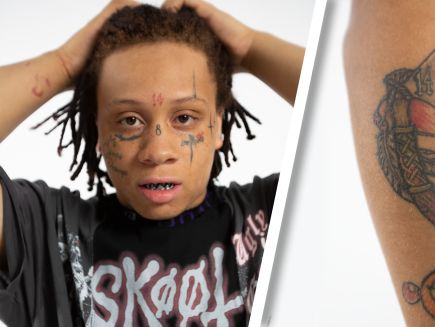 Watch Tattoo Tour Trippie Redd Breaks Down His Tattoos Gq