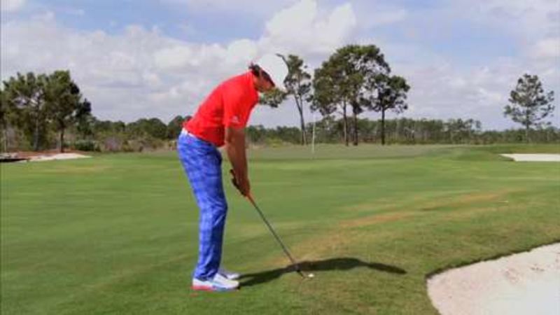 Rickie Fowler Hit Half Wedge Shots