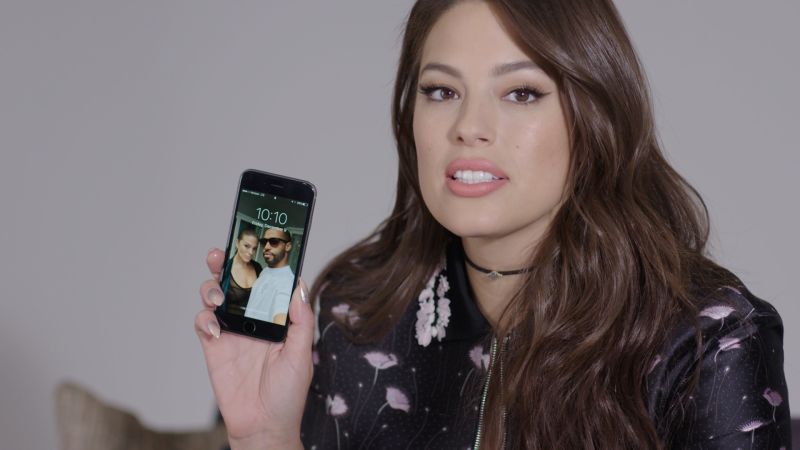 Watch Ashley Graham Shows Us Whats On Her Phone Glamour Video Cne 9927