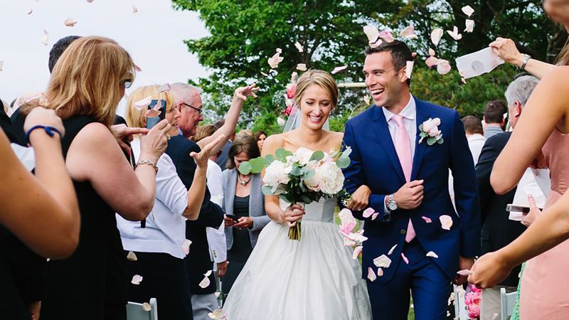 Watch Real Weddings Emily & Jon Favreau Biddeford Pool, Maine