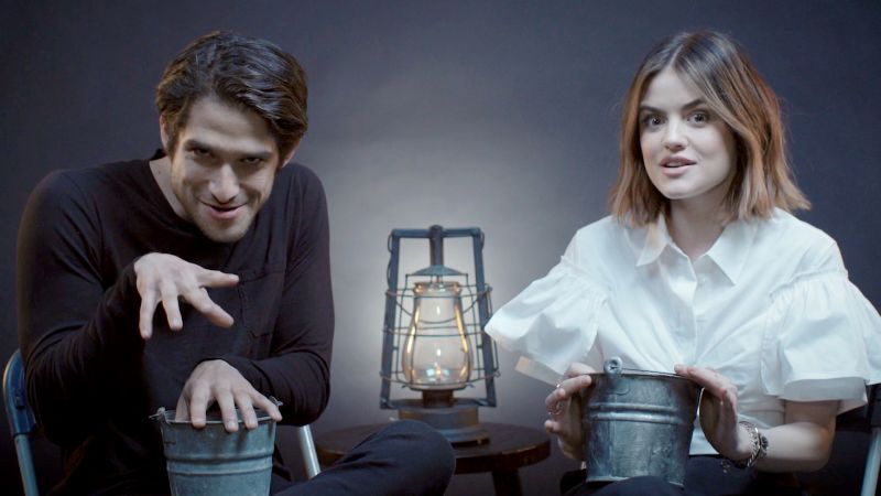 Watch Truth Or Dare Lucy Hale And Tyler Posey Play Truth Or Scare Teen Vogue Video Cne 