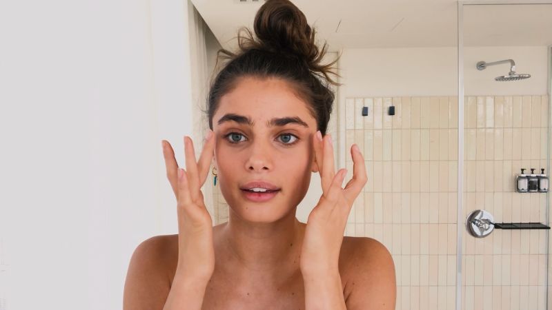 Watch Taylor Hill Get Bombshell Brows And Lashes For Days