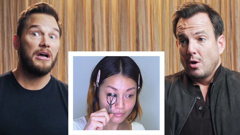 Chris Pratt And Will Arnett Narrate A Makeup Tutorial