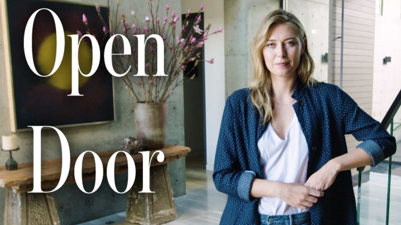 Watch Open Door | Inside Maria Sharapova's House with a Basement