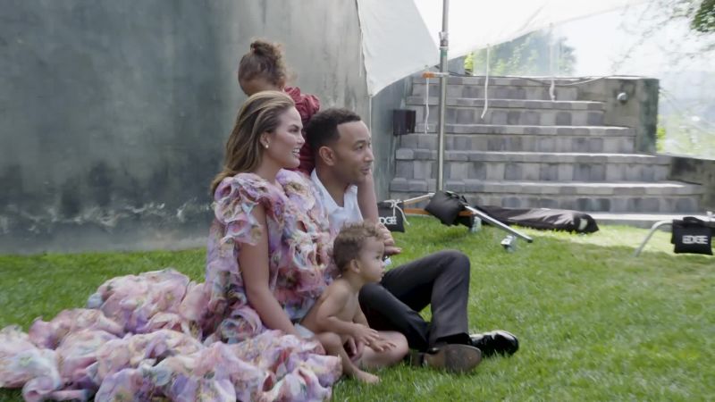 Watch Behind The Scenes With John Legend And Chrissy Teigen Vanity Fair Video Cne
