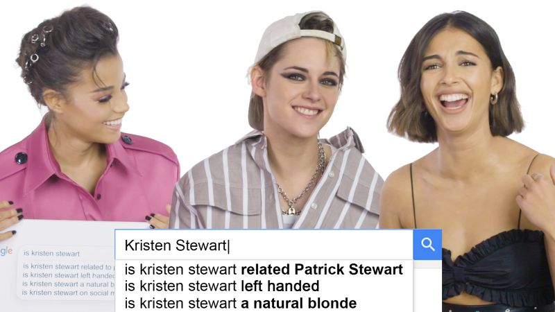 Watch Wired Autocomplete Interviews Kristen Stewart Naomi Scott And Ella Balinska Answer The Web S Most Searched Questions Wired Video Cne