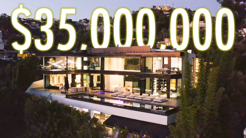 Watch On The Market Inside A 35m Hollywood Mansion With A 2